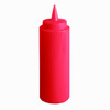 Plastic Condiment Squeeze Bottles - Red (PLTHSB0)