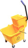 36 Qt. Mop Bucket & Side Press Wringer Set (PLWB361)