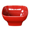 Thunder Group PS3105RD 4.75" x 4.75" Passion Red 14 oz. Melamine Bowl with Round Edges