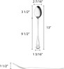 LUXOR 13" Extra Heavy Weight Solid Serving Spoon (SLBF101)