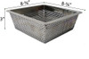 8.5" Flanged Floor drain Stainless Strainer