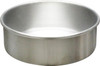 6" Dia. x 2"H, Round Aluminum Layer Cake Pan
