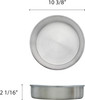 10" Dia. x 2"H, Round Aluminum Layer Cake Pan