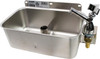HS-DSREG Rectangular Stainless Steel Dipper Well Sink with Faucet