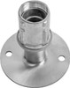 Stainless Steel Adjustable Flanged Feet for 1-5/8" O.D Tubing, 3-1/2" Diameter Base