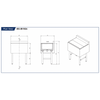 Stainless Steel Underbar Ice Bin