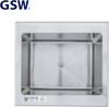 36" x 18" Stainless Steel Drop-In Ice Bin - 81 LBS