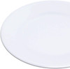 Thunder Group 1015TW Imperial 14 3/8" White Wide Rim Round Melamine Plate