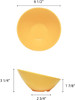 12 oz Cascading Melamine Yellow Bowl (CR804YW)