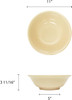 Thunder Group NS5095T Nustone Tan 96 oz Melamine Rimless Bowl