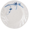 Blue Bamboo, 10.50" Curved Rim Melamine Plate