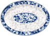 Blue Dragon, 9" x 6.63" Oval Melamine Platter