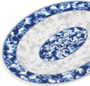 Blue Dragon, 12" x 8.63" Oval Melamine Platter (2012DL)