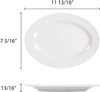 Imperial, 12" x 8.63" Oval Melamine Platter (2012TW)
