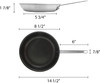 8" Quantum 2 Aluminum Non-Stick Fry Pan (ALFPEX002C)