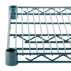 21 Inch Deep Epoxy Coated Wire Shelf