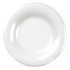 7.63" Wide Rim Melamine White Plate (CR007W)