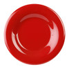 11.75" Wide Rim Melamine Pure Red Plate (CR012PR)