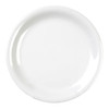 9" Narrow Rim Melamine White Plate (CR109W)