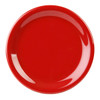 10.5" Narrow Rim Melamine Pure Red Plate (CR110PR)