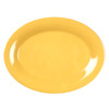 9.5" Wide Rim Melamine Yellow Platter (CR209YW)