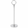 Chrome Plated Table Card Holder