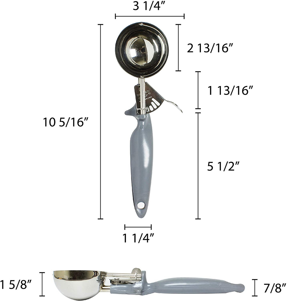 Ice Cream Scoop & Food Disher Sizes (w/ Size Chart!)