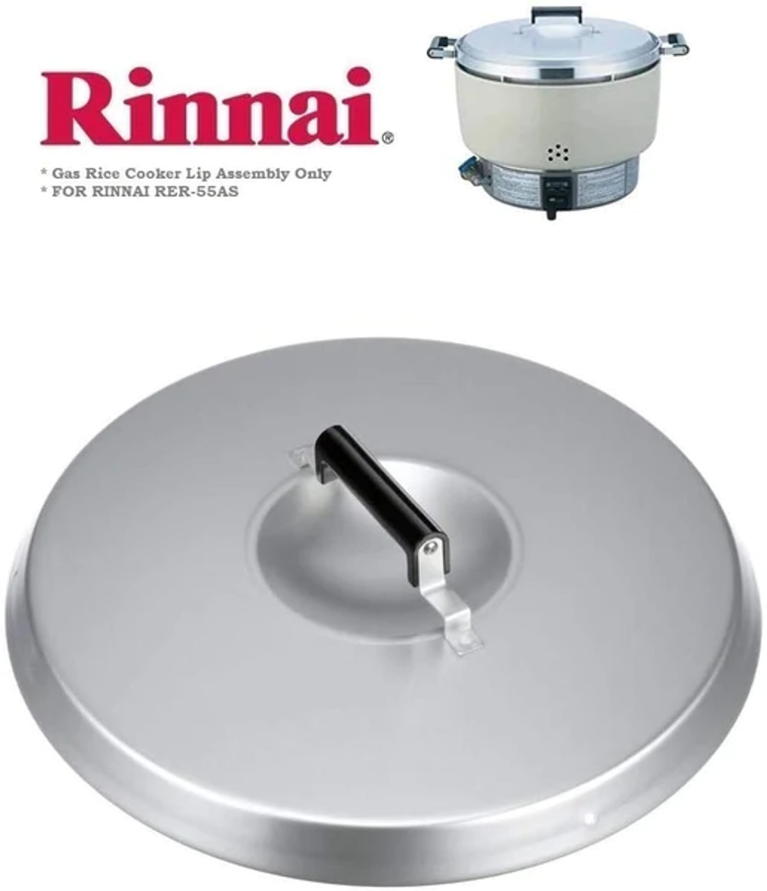 【日本直売】Rinnai RTE565GR-R LPG GRAY ガステーブル・コンロ