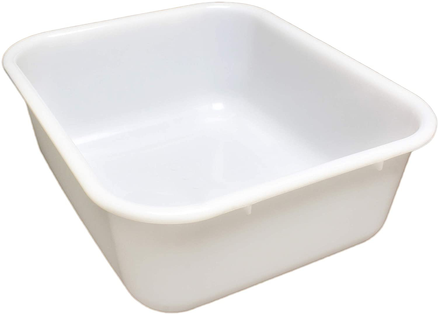 Kekow 4-Pack 8 L Commercial Box Tub, Small Plastic Bus Box, Gray - View #3