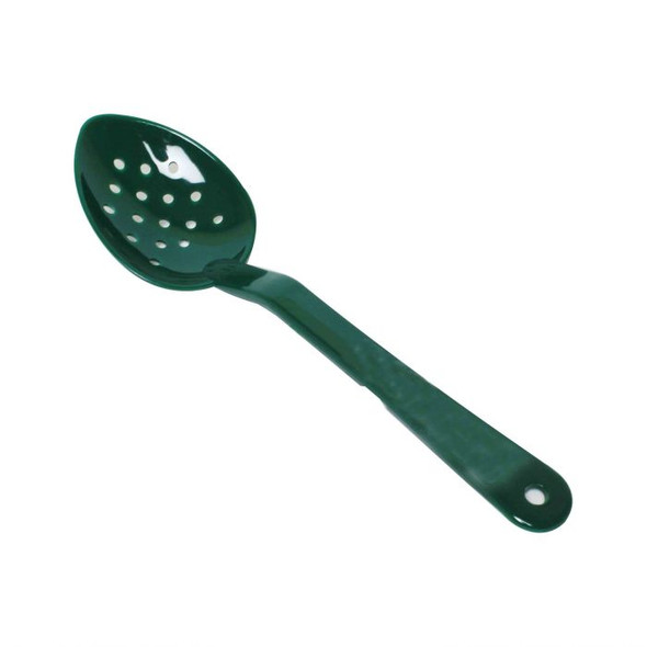 13" Polycarbonate Perforated Salad Bar / Buffet Spoon