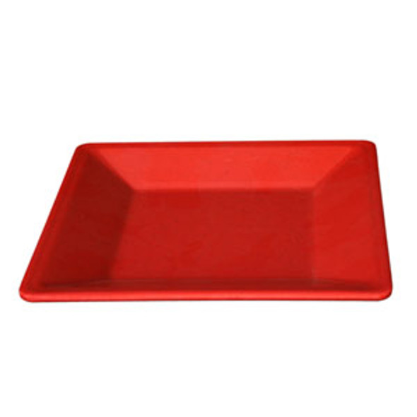 Thunder Group PS3211RD 10.25" Passion Red Square Plate