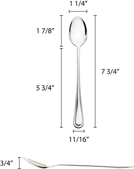 ATLANTIC Extra Heavy Weight Iced Tea Spoon (SLAT205)