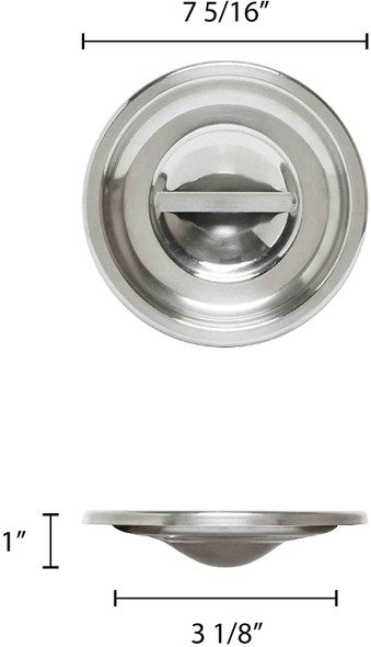 Choice 1.5 Qt. Stainless Steel Bain Marie Pot