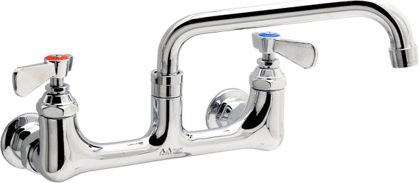 8" Heavy-Duty Wall Mount Commercial Faucet (800-Series) 