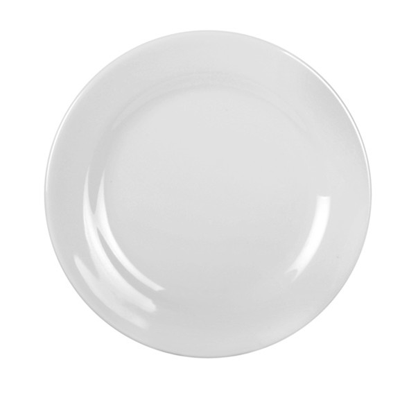 IMPERIAL 7.88" Wide Rim Round Melamine Plate (1008TW)