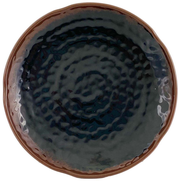 TENMOKU 1809TM Melamine 9.38" Lotus Dinner Plate