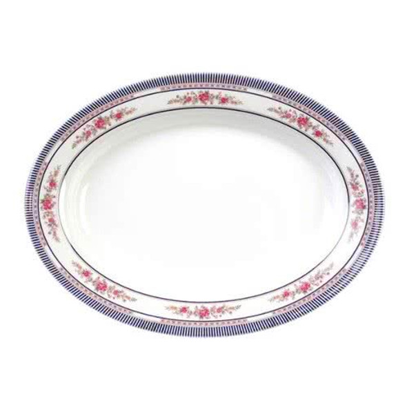 Deep 7 oz Oval Melamine Platter