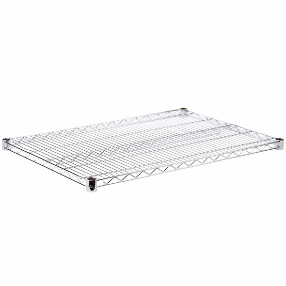 14 Inch Deep Chrome Plated Wire Shelf