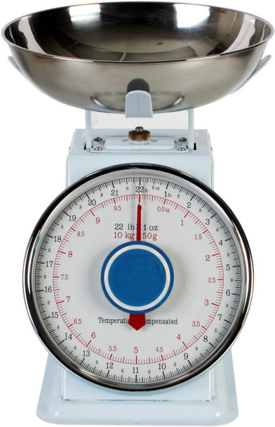 Mechanical Dial Portion Control Scale w/ Removable Stainless Steel Bowl