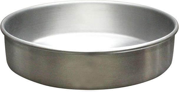 14" Dia. x 2"H, Round Aluminum Layer Cake Pan