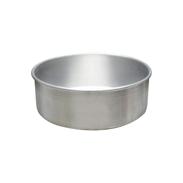 9" Dia. x 3"H, Round Aluminum Layer Cake Pan
