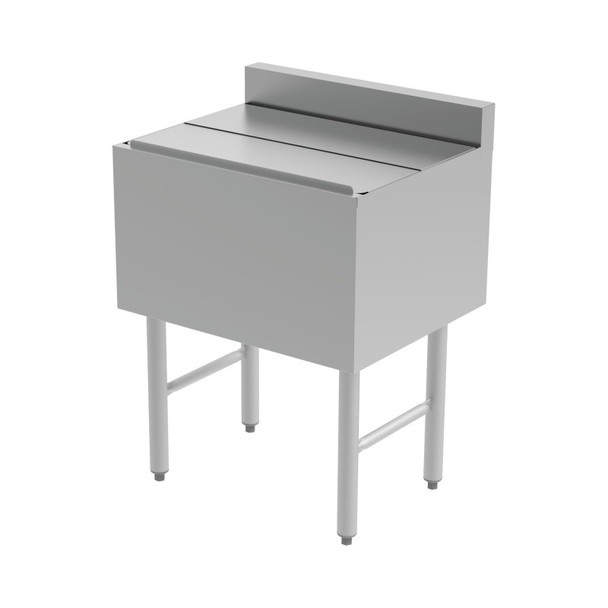 Stainless Steel Underbar Ice Bin