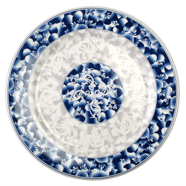 BLUE DRAGON 15.50" Wide Rim Plate