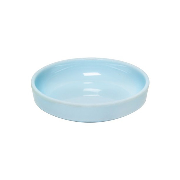 Thunder Group 1903 Blue Jade 3 oz. Round Melamine Flat Bowl