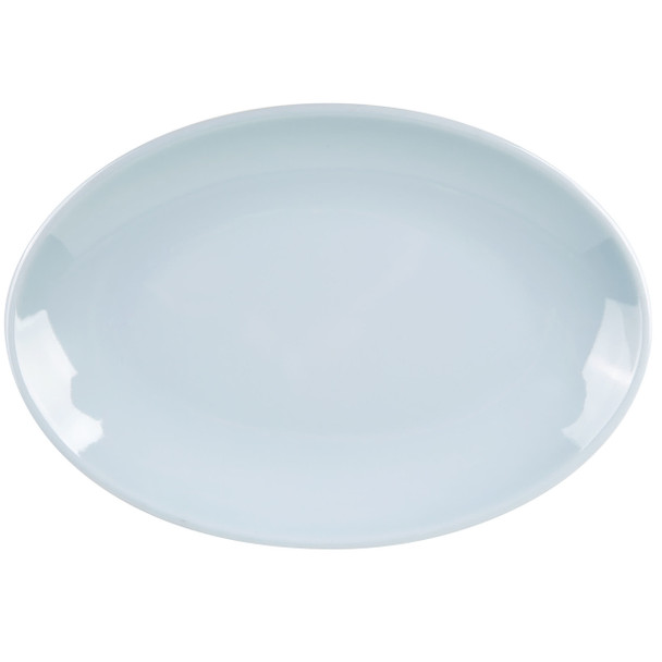 Blue Jade 8.13" x 5.38" Oval Melamine Platter