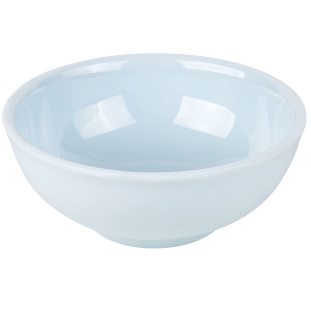 Thunder Group 3905 Blue Jade 12 oz. Round Melamine Bowl, 5"