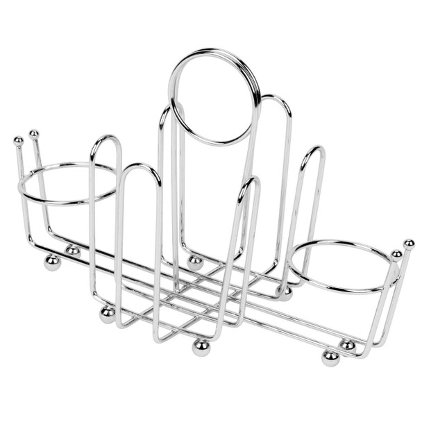 Wire Salt & Pepper Shaker / Sugar Packet Rack (CRSP956)