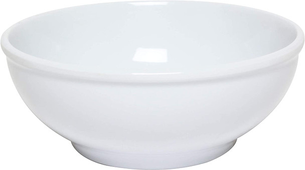 Thunder Group PH5008TW 58 oz. Imperial White Melamine Pho Noodle Bowl