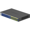 GS516PP-100NAS - Netgear GS516PP Ethernet Switch 16 Ports 2 Layer Supported 316.10 W Power Consumption 260 W PoE Budget Twisted Pair PoE Por