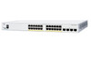 C1200-24P-4G - Cisco Catalyst 1200 24-Ports 10/100/1000Base-T + 4 x 10 Gigabit SFP+ PoE+ Layer 3 Managed Rack-Mountable Network Switch